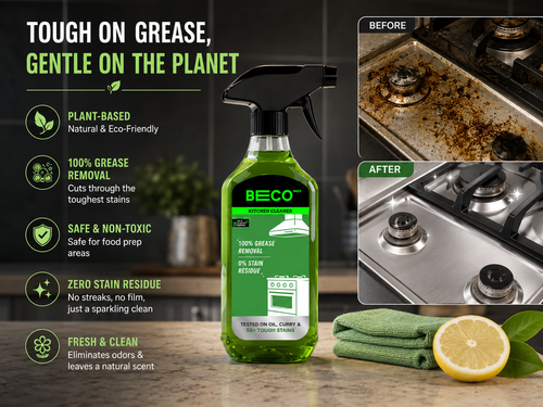 Beco Plant-Based Kitchen Cleaner Spray (500ml)