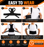 SpineRelief Ergonomic Lumbar & Posture Brace